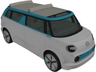 Daihatsu Wai Wai Concept (2019) 3D Model preview