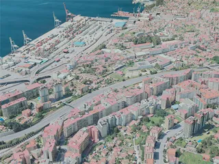 Vigo City, Spain (2021) 3D Model preview