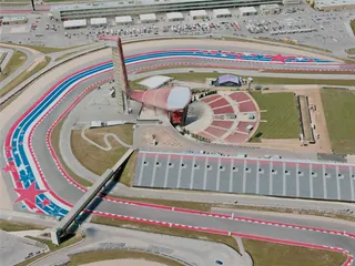Circuit of the Americas (2021) 3D Model preview