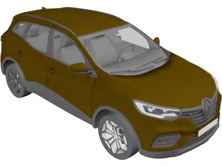 Renault Kadjar 3D Model preview