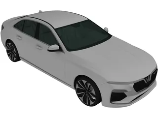VinFast LUX A2.0 Concept (2018) 3D Model preview