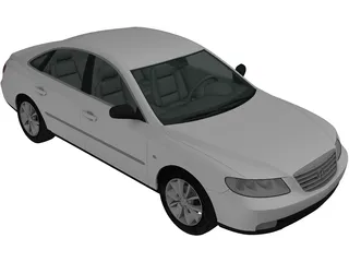 Hyundai Grandeur (2009) 3D Model preview