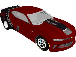 Chevrolet Camaro COPO (2016) 3D Model preview