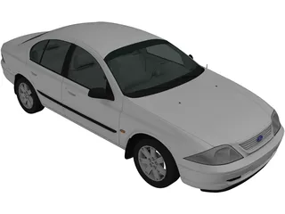 Ford Falcon (2000) 3D Model preview