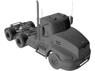 Mack Pinnacle 3D Model preview
