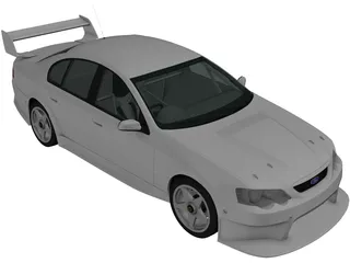 Ford Falcon V8 (2009) 3D Model preview