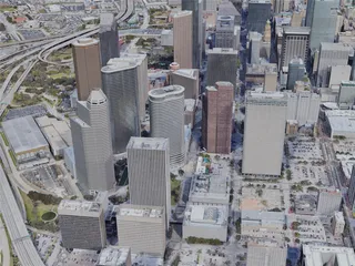 Houston City, TX, USA (2022) 3D Model preview