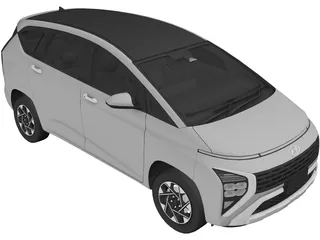 Hyundai Stargazer Prime (2022) 3D Model preview