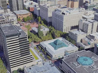 Portland City, OR, USA (2022) 3D Model preview