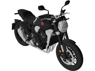 Honda CB1000R (2018) 3D Model preview