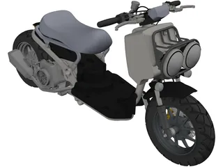 Honda Ruckus (2023) 3D Model preview
