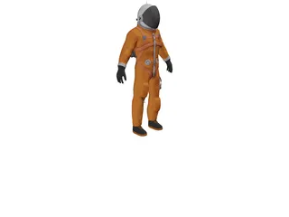 Astronaut 3D Model preview