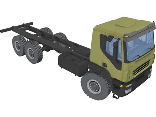 Iveco Trakker 3D Model preview