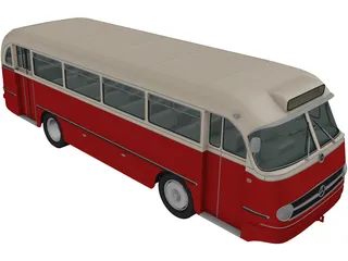 Mercedes-Benz O 321 H (1954) 3D Model preview