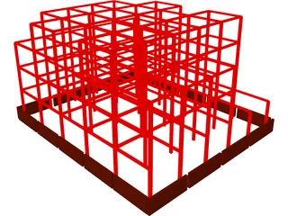Construction Site 3D Model preview