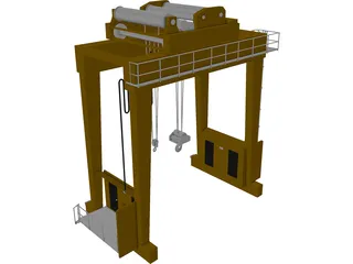 Crane 3D Model preview