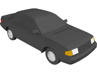 Ford Tempo (1988) 3D Model preview
