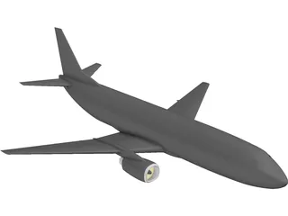 Boeing 737-300 3D Model preview