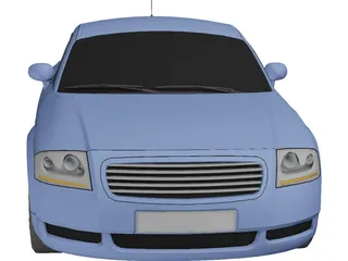 Audi TT 3D Model preview