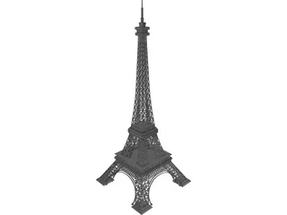Eiffel Tower 3D Model preview