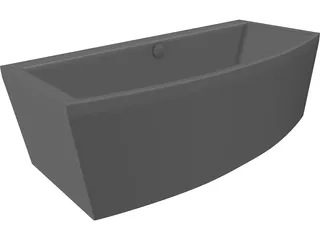 Bathtub 3D Model preview