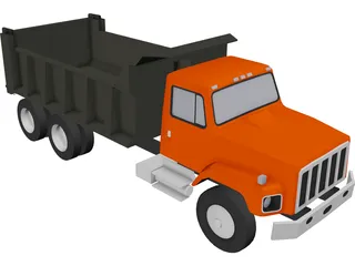 Dump Truck (1978) 3D Model preview