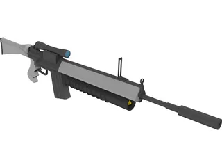 G3A3 3D Model preview
