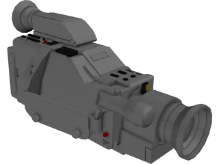 Camcorder 3D Model preview