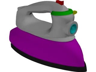 Iron 3D Model preview