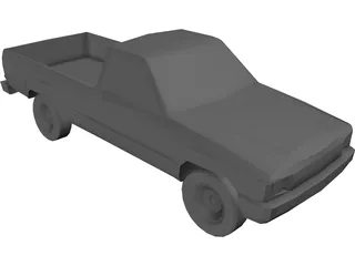 Toyota Pickup (1985) 3D Model preview