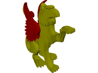 Griffin 3D Model preview