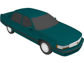 Cadillac DeVille (1994) 3D Model preview