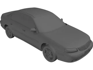 Chevrolet Malibu (1997) 3D Model preview