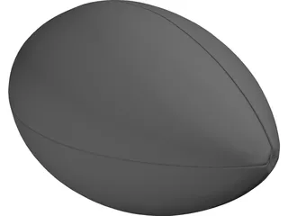 Football 3D Model preview