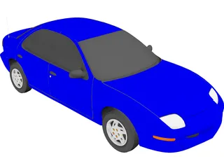 Pontiac Sunfire (1997) 3D Model preview