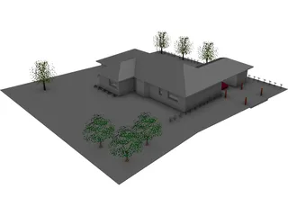 House 3D Model preview