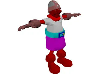 Knight 3D Model preview