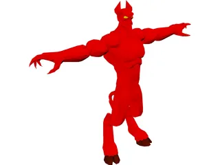 Devil 3D Model preview