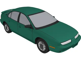 Saturn (1998) 3D Model preview
