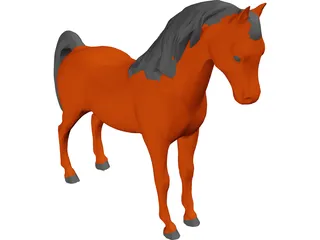 Horse 3D Model preview