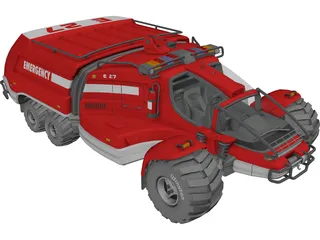 Space Buggy 3D Model preview