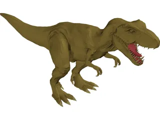 Tyrannosaurus Rex 3D Model preview