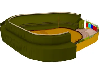 Stadium 3D Model preview