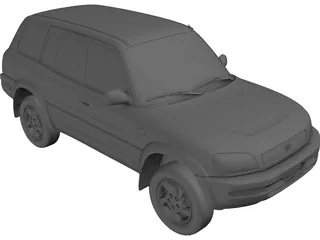 Toyota RAV4 (1997) 3D Model preview