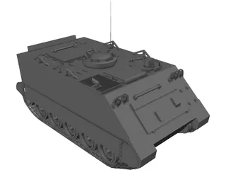 M-113 3D Model preview