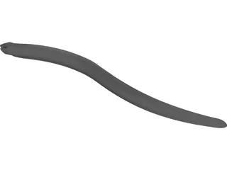 Moray Eel 3D Model preview