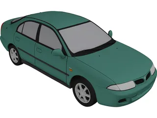 Mitsubishi Carisma (1998) 3D Model preview