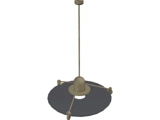 Lamp Ceiling 3D Model preview