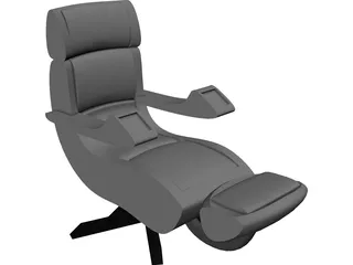 Easy Chair 3D Model preview