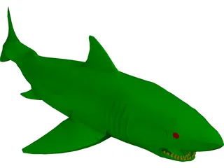 Shark 3D Model preview